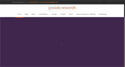 Desktop Screenshot of jyotish-research.com